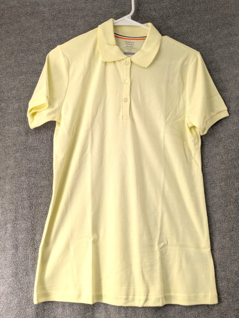 NEW!  French Toast XXL (18/20) Yellow Polo Shirt 36" Chest